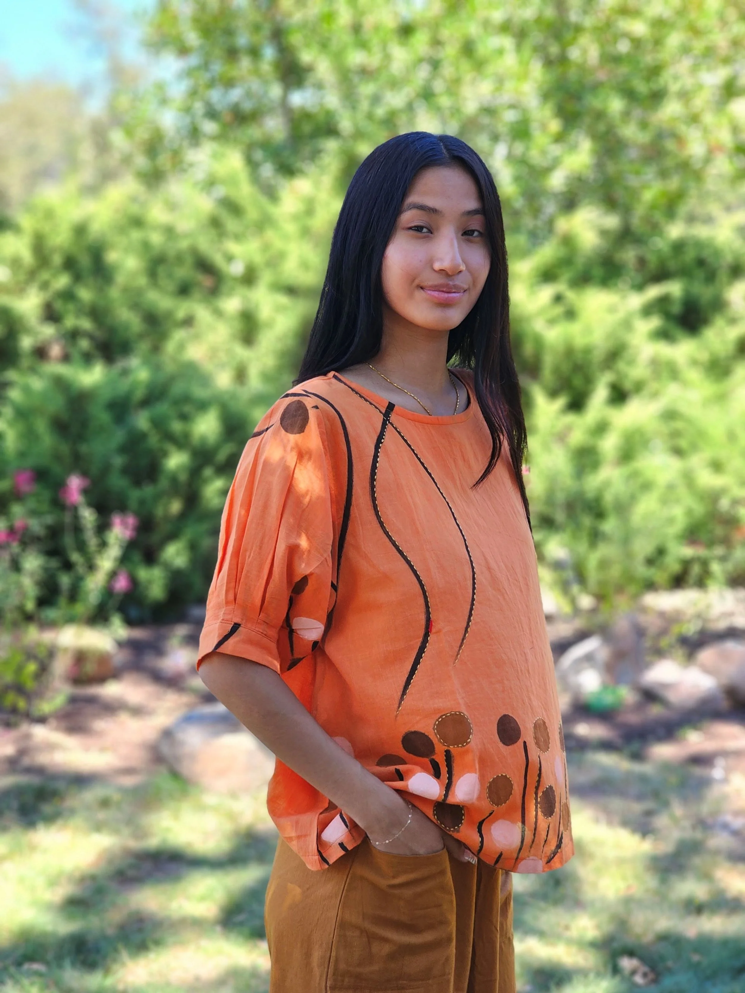 トップス shishikui border / NEW BROWN 250409_001_600x600_crop_center